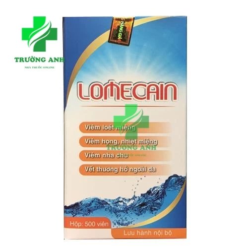 Lomecain Bạch Mai - Điều trị viêm loét miệng, viêm họng