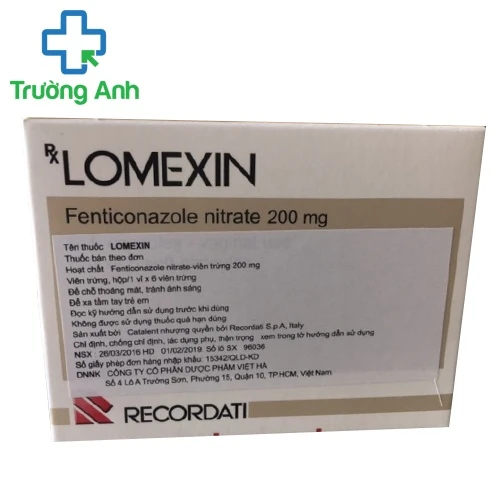 Lomexin 200 - Thuốc điều trị viêm âm hộ âm đạo của Italy