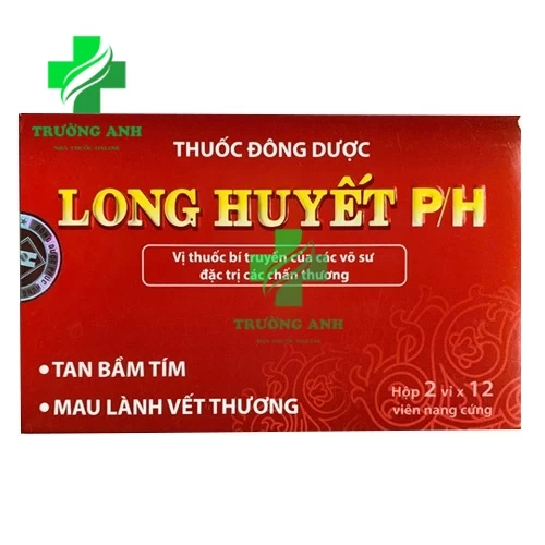 LONG HUYẾT P/H - Giúp điều trị các chấn thương nhẹ hiệu quả