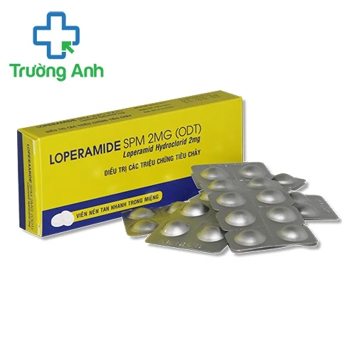 Loperamide SPM (ODT) - Thuốc điều trị hỗ trợ tiêu chảy cấp hiệu quả