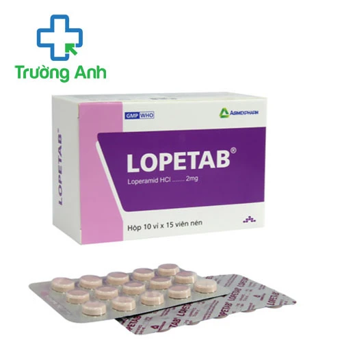 Lopetab - Thuốc điều trị tiêu chảy mạn tính hiệu quả