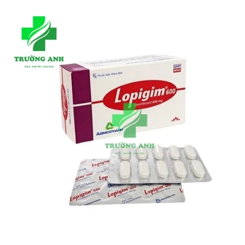 Lopigim 600 - Thuốc giúp hạ lipid máu hiệu quả của Agimexpharm