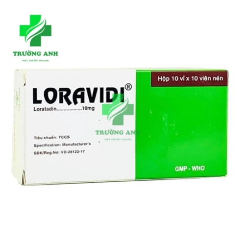 LORAVIDI - Thuốc điều trị viêm mũi dị ứng hiệu quả