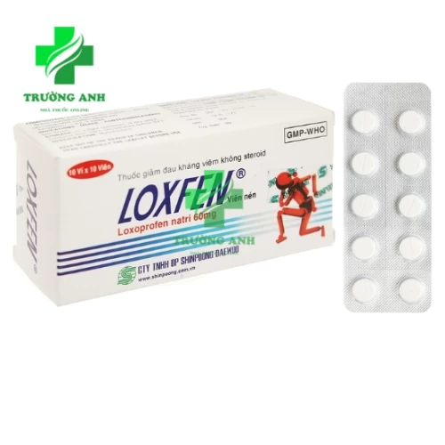 Loxfen 60mg - Thuốc giảm đau, kháng viêm hiệu quả