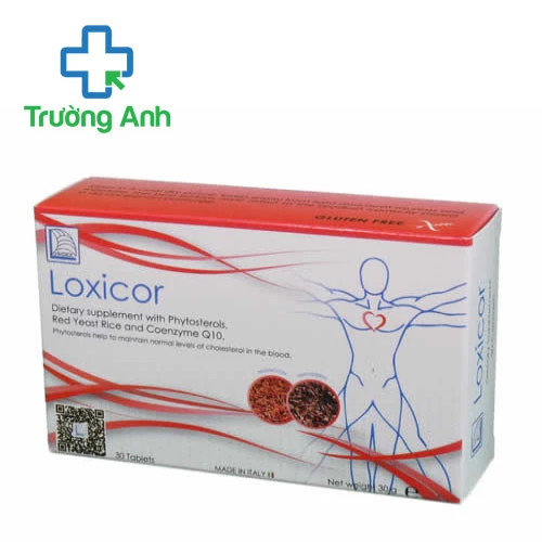 Loxicor FMC Lab - Giúp hạ mỡ máu, hạ huyết áp hiệu quả