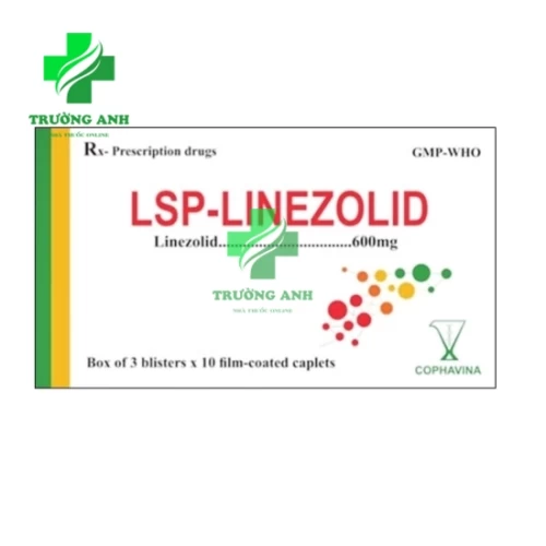 LSP-Linezolid 600mg Cophavina - Điều trị nhiễm khuẩn hiệu quả