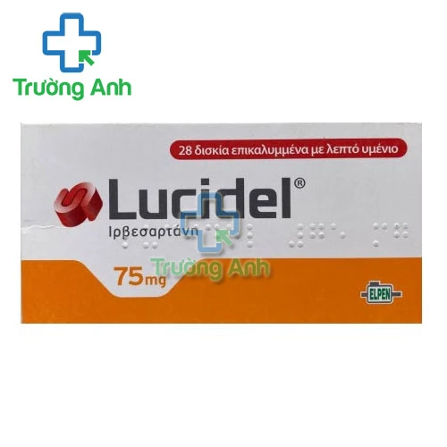 Lucidel 75mg Elpen - Điều trị tăng huyết áp vô căn hiệu quả