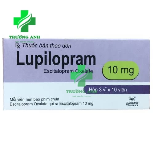 Lupilopram 10 - Thuốc điều trị bệnh trầm cảm hiệu quả của Ấn Độ