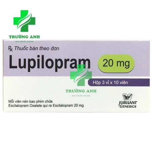 Lupilopram 20 - Thuốc điều trị bệnh trầm cảm hiệu quả