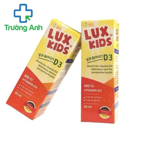 Luxkids - Bổ sung Vitamin D3 cho cơ thể hiệu quả