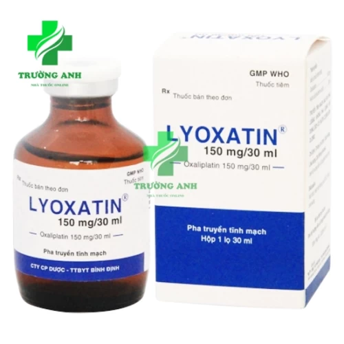 Lyoxatin 150mg/30 ml - Thuốc điều trị ung thư đại trực tràng của Bidiphar