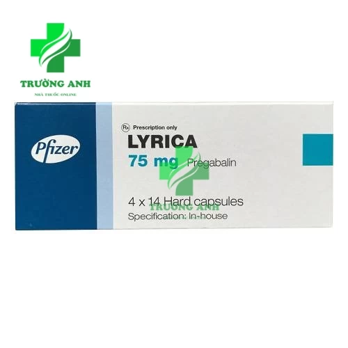 Lyrica 75mg -Thuốc điều trị đau thần kinh của Đức