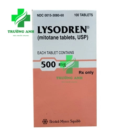 Lysodren 500mg - Mitotane 500mg Bristol - Myers Squibb