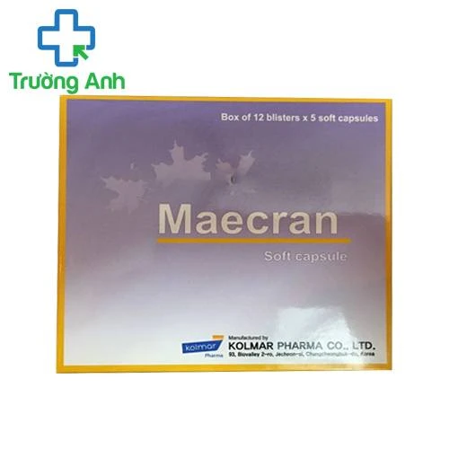Maecran - Thuốc điều trị chống lão hóa hiệu quả của Korea