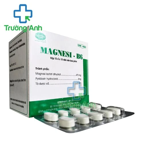Magnesi-B6 Armephaco - Hỗ trợ phòng và điều trị thiếu hụt vitamin B6
