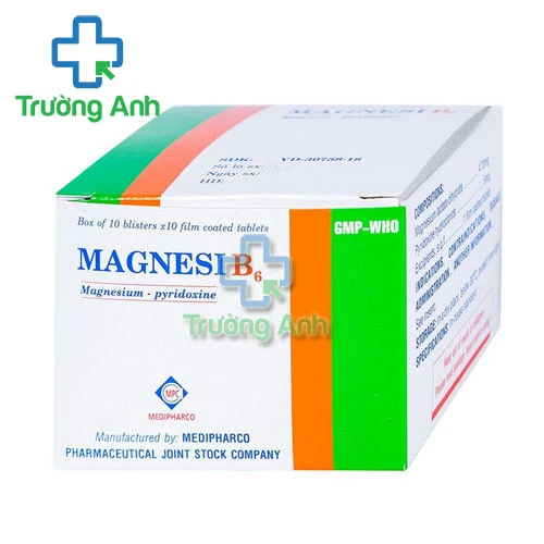 Magnesi B6 Medipharco - Điều trị thiếu magnesi hiệu quả