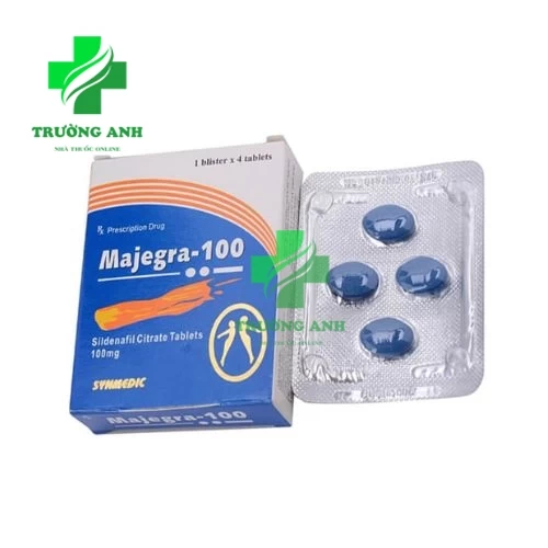 Majegra 100mg - Thuốc điều trị rối loạn cương dương hiệu quả của Ấn Độ