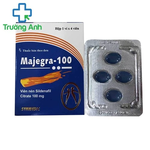 Majegra 100mg - Thuốc điều trị rối loạn cương dương hiệu quả của Ấn Độ