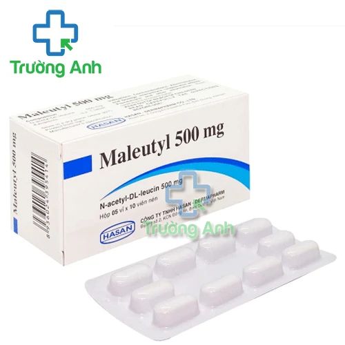 Maleutyl 500mg - Thuốc điều trị các chứng chóng mặt hiệu quả
