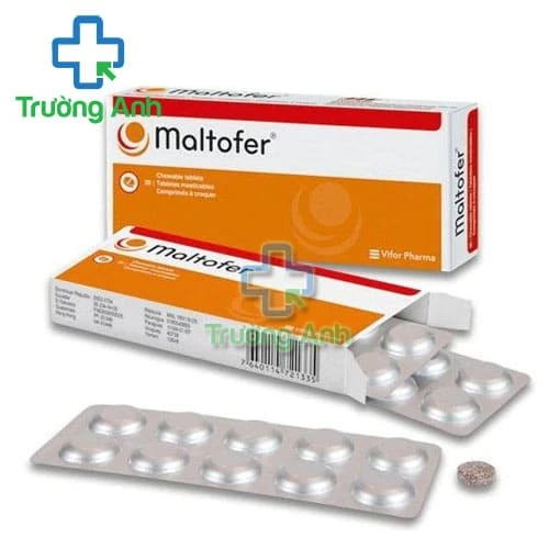 Maltofer 375mg Vifor Pharma (viên) - Sản phẩm hỗ trợ điều trị thiếu máu