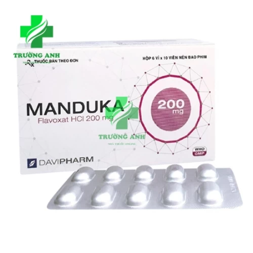 Manduka - Thuốc điều trị bệnh co thắt cơ ở đường tiết niệu hiệu quả