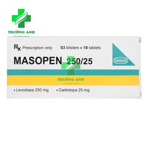 Masopen 250/25 - Thuốc điều trị bệnh Parkison hiệu quả