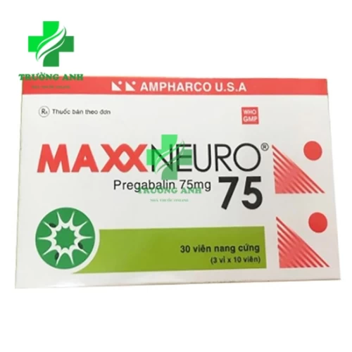 Maxxneuro 75 Ampharco USA - Thuốc điều trị đau thần kinh