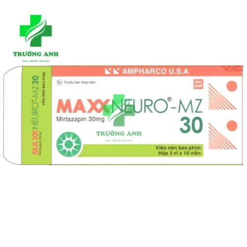 MAXXNEURO-MZ 30 - Thuốc điều trị trầm cảm tốt nhất hiện nay