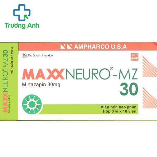 MAXXNEURO-MZ 30 - Thuốc điều trị trầm cảm tốt nhất hiện nay