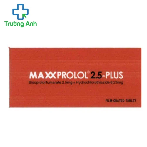 Maxxprolol 2.5 - Thuốc tăng huyết áp tốt hiệu quả