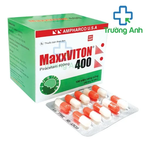 MaxxViton 400 - Điều trị hiệu quả chứng chóng mặt của Ampharco