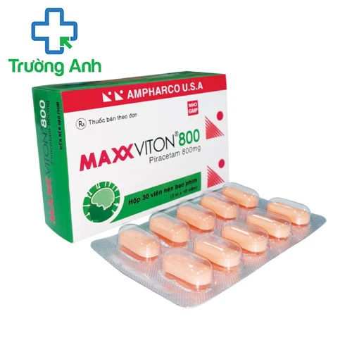 MaxxViton 800 - Thuốc điều trị tổn thương não của Ampharco