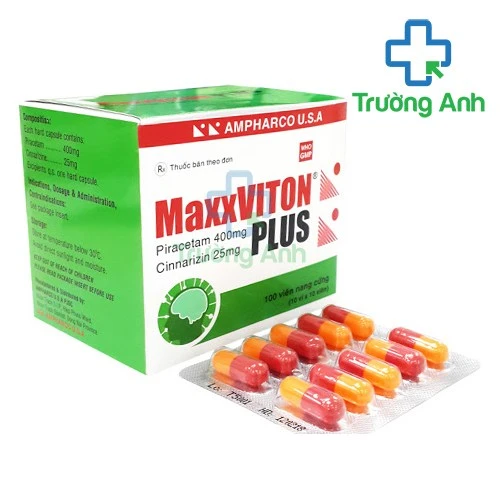 MaxxViton Plus - Thuốc điều trị rối loạn tiền đình hiệu quả