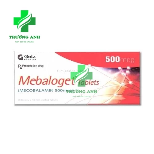 Mebaloget Tablets 500mcg Getz Pharma - Thuốc kháng sinh điều trị bệnh thần kinh hiệu quả