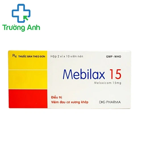 MEBILAX 15 - Thuốc chống viêm đau xương khớp hiệu quả của DHG
