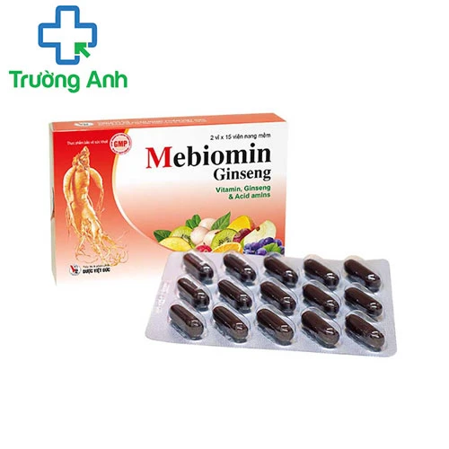 Mebiomin Ginseng - Giúp tăng cường sức khỏe hiệu quả