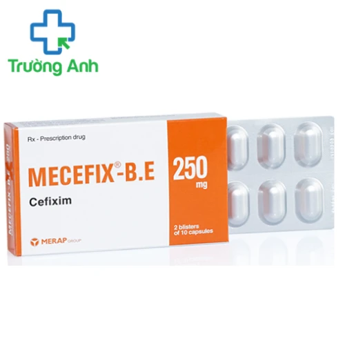 MECEFIX-B.E 250MG - Thuốc điều trị nhiễm khuẩn hiệu quả của Merap