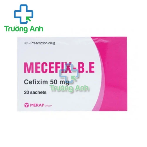Mecefix-B.E 50 mg Merap - Thuốc điều trị bệnh nhiễm trùng