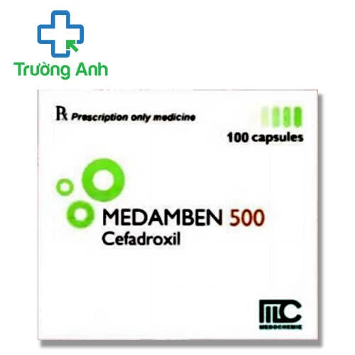 Medamben 500 - Thuốc điều trị các nhiễm khuẩn thể nhẹ và trung bình của Cộng Hòa Síp