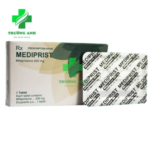 Mediprist - Thuốc tránh thai cho phụ nữ đang mang thai dưới 7 tuần