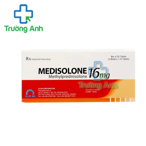 Medisolone 16 SPM - Điều trị bệnh lupus ban đỏ hệ thống