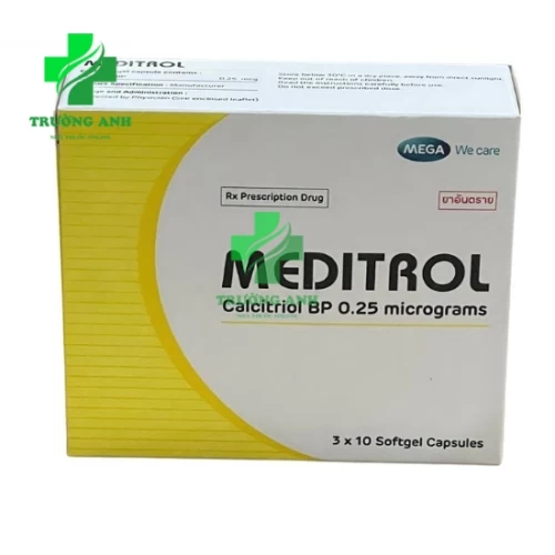 Meditrol 0.25mcg - Thuốc điều trị bệnh loãng xương hiệu quả của Thái Lan