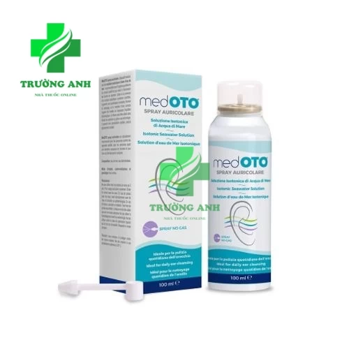 Medoto Ear Spray - Xịt rửa tai, làm sạch vùng trong tai