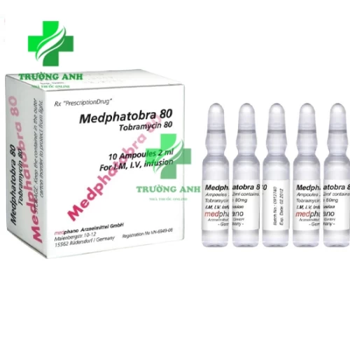Medphatobra 80 - Thuốc điều trị nhiễm trùng nặng hiệu quả