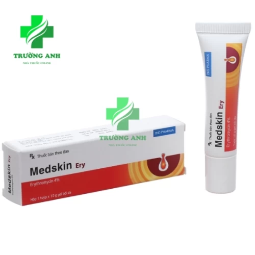 Medskin Ery 10g - Gel bôi da điều trị mụn của DHG Pharma