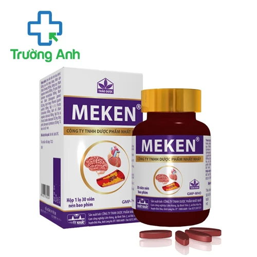 Meken - Hỗ trợ hoạt huyết dưỡng não hiệu quả của Nhất Nhất