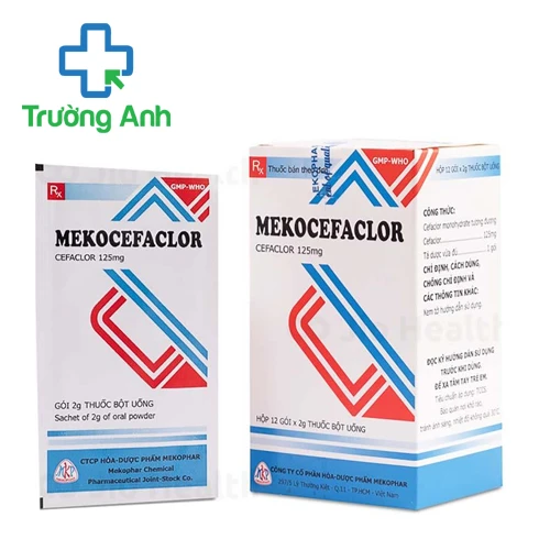 Mekocefaclor 125mg Mekophar - Thuốc điều trị bệnh do nhiễm khuẩn