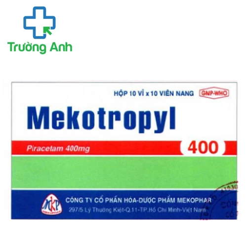 Mekotropyl 400 - Thuốc điều trị suy giảm trí nhớ, chóng mặt hiệu quả