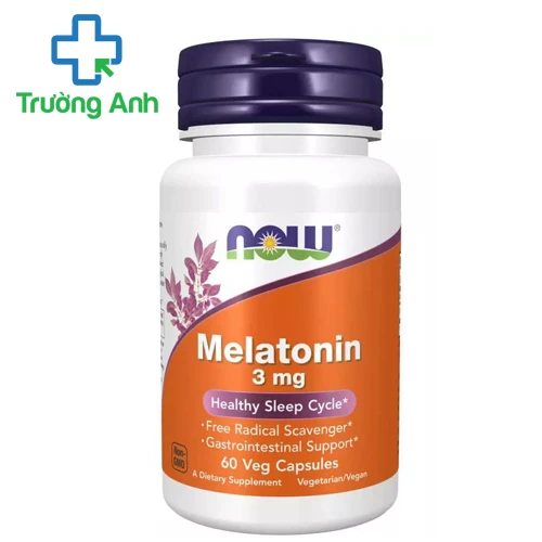 Melatonin 3mg - Giúp điều trị stress gây khó ngủ, chập chờn hiệu quả
