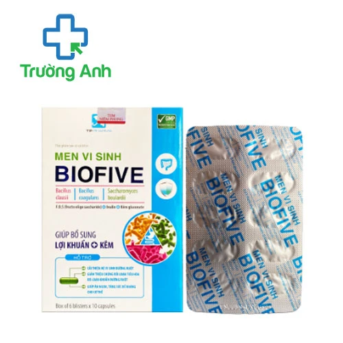 Men vi sinh Biofive TPP-France - Giúp cải thiện hệ vi sinh đường ruột